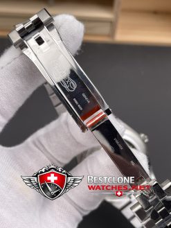 ES Rolex Land Dweller Clasp Interior Detail View