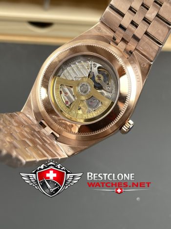 ES Rolex Land Dweller Movement Detail (Cal.7135 Style)