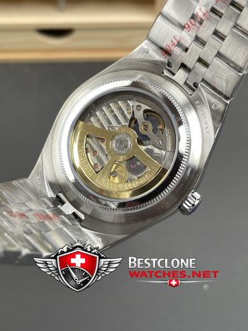 ES Rolex Land Dweller Open Caseback Movement Detail (Cal.7135 Style)