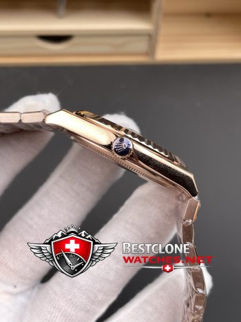 ES Rolex Land Dweller Ultra Thin Case Side Profile (9.7mm)