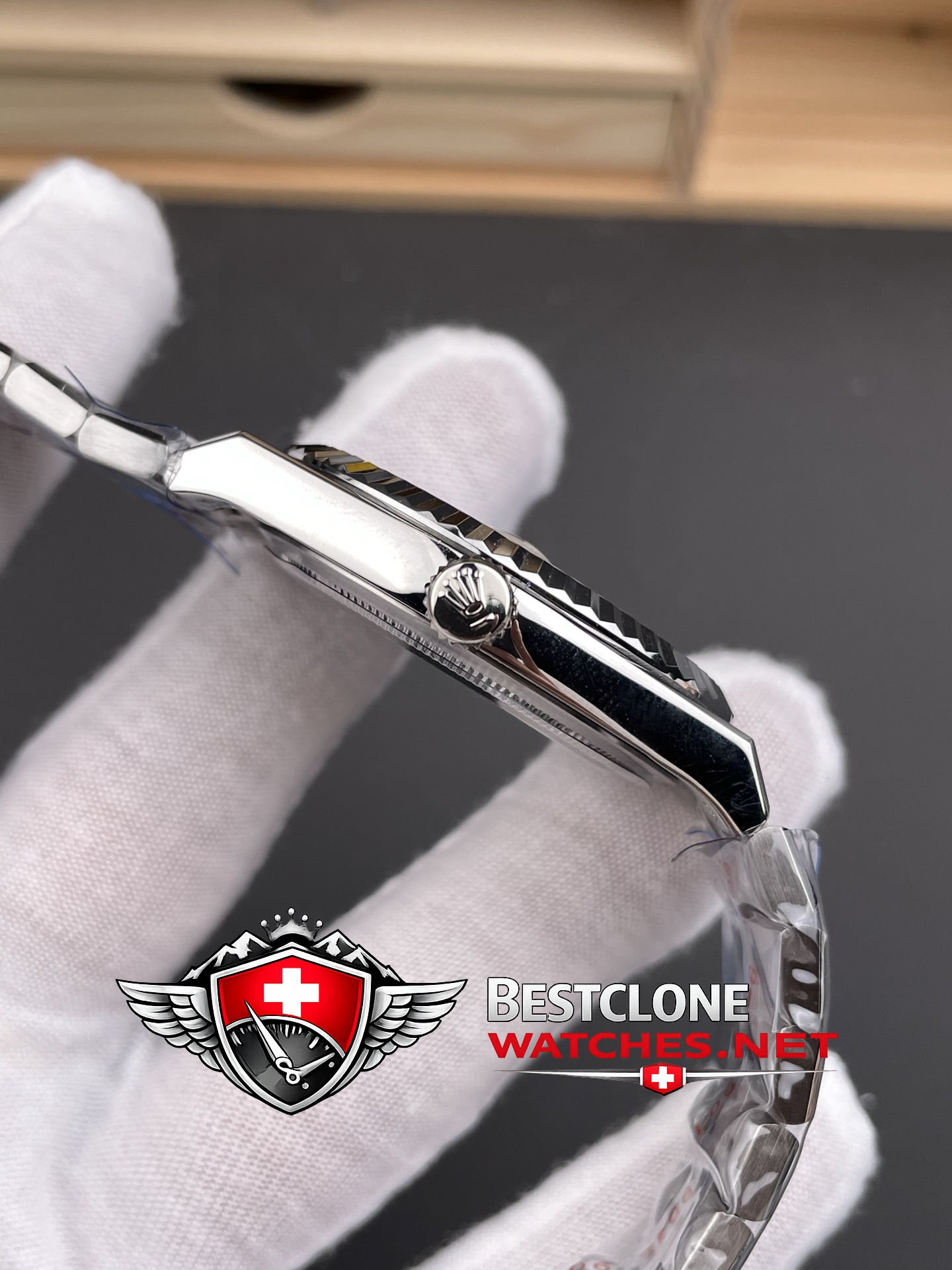 ES Rolex Land Dweller Ultra Thin Case Side Profile (9.7mm)