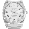 Rolex Air-King Silver Dial Roman Numerals Super Clone Swiss Replica Watch Ref 114234 Oystersteel Bracelet