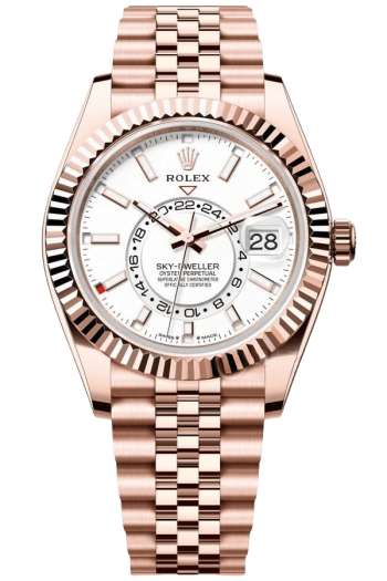 Rolex Sky-Dweller Grey Dial Super Clone Swiss Replica Watch Jubilee Bracelet Ref M336935-0007 Swiss 9002 Movement