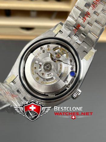 Real photos of the Rolex Datejust 41mm Black Dial Ref 126334 Super Clone Watch (5)