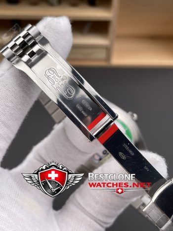 Real photos of the Rolex Datejust 41mm Black Dial Ref 126334 Super Clone Watch (7)