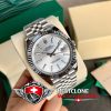 Real photos of the Rolex Datejust 41mm Ref M126334 3235 Silver Dial Super Clone Watch (6)