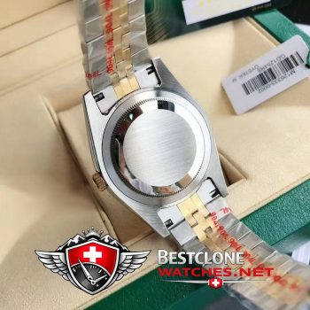 Real photos of the Rolex Datejust 41mm Ref m126333 Silver Dial Super Clone Watch (5)