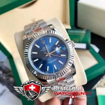 Rolex Datejust 36mm Ref. m126234 Blue Dial Super Clone Watch — Actual Product Photos (8)
