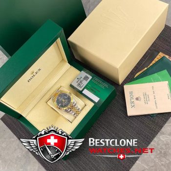 Rolex Datejust 41mm Ref 126333 0020 Wimbledon Super Clone Watch (1)