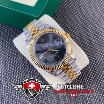 Rolex Datejust 41mm Ref 126333 0020 Wimbledon Super Clone Watch (2)