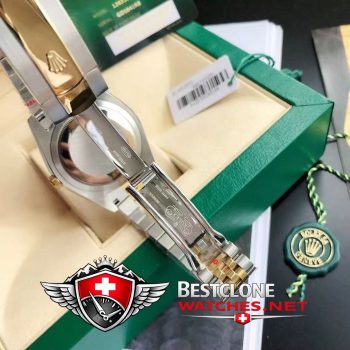 Rolex Datejust 41mm Ref m126333 Black Dial Two Tone Super Clone Watch (4)