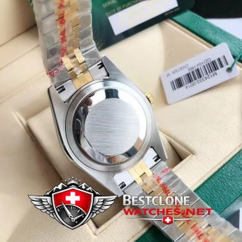 Rolex Datejust 41mm Ref m126333 Black Dial Two Tone Super Clone Watch (6)
