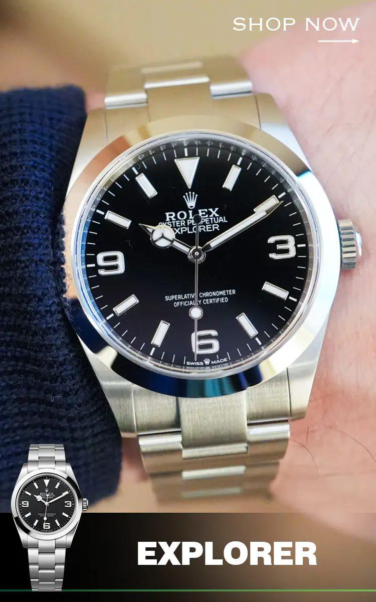 Rolex Explorer Super Clone - Top-quality 1:1 Replica Watches For Sale