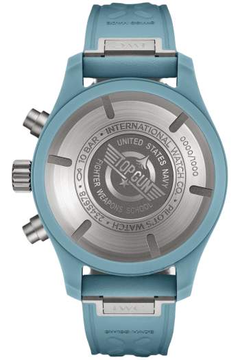 Alternative view of IWC Pilots Watch Chronograph IW389409 Super Clone