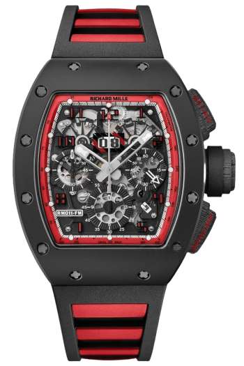 Richard Mille RM 011 Brown Ceramic Super Clone Watch
