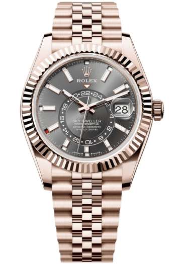 Rolex Sky-Dweller m336935-0008 Super Clone – 42mm Everose Gold Swiss Replica