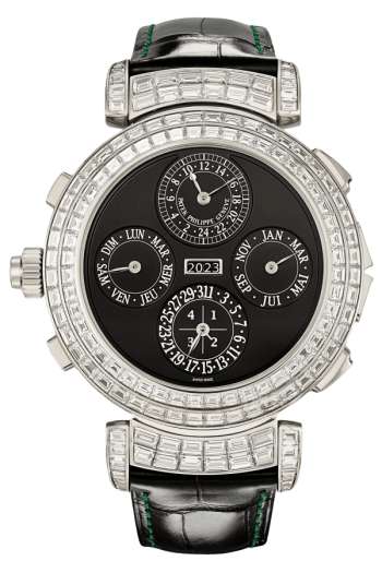 Alternative view of Patek Philippe Grand Complications Ref 6300/403G-001 Super Clone Watch