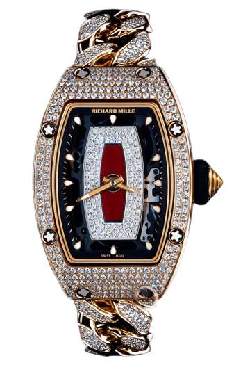 Richard Mille RM 07-01 Chain-Link Diamond Ladies Super Clone Watch