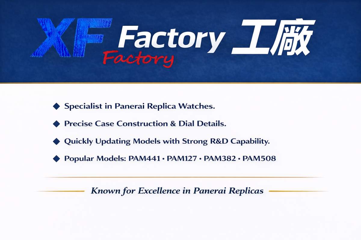 XF Factory super clon revisión de reloj con Panerai réplica de relojes con caja exacta y detalles lume