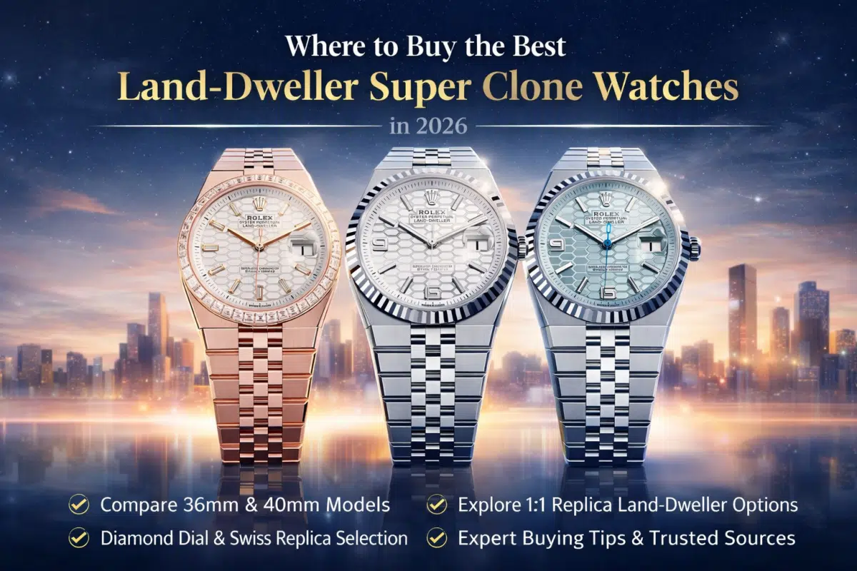 1 1 réplica land dweller swiss super clone review