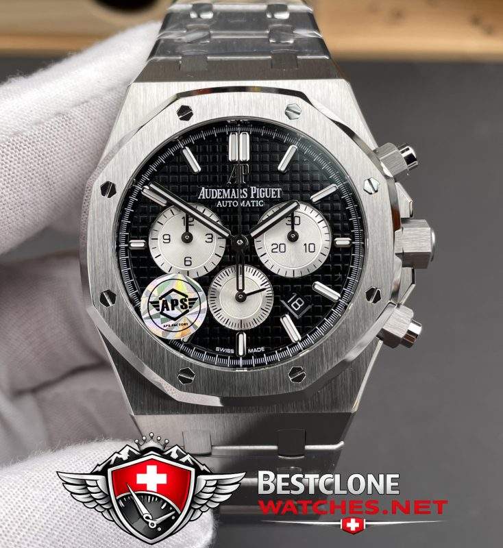 APS Replica AP Royal Oak 26331 Dial Close Up Chronograph Detail