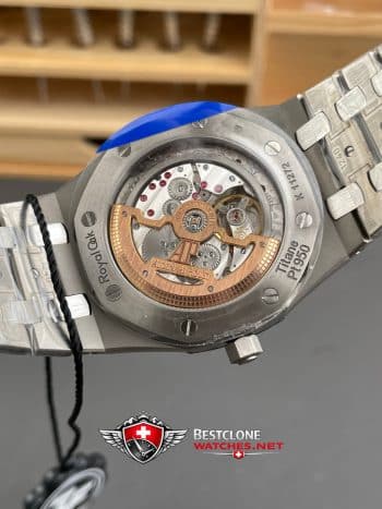 Audemars Piguet Royal Oak 15202IP.OO.1240IP.01 Super Clone Watch – Blue Dial 39mm Ultra Thin (5)