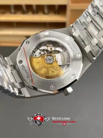 Audemars Piguet Royal Oak 15400ST.OO.1220ST.03 Super Clone Watch – Blue Dial Stainless Steel Bracelet (5)