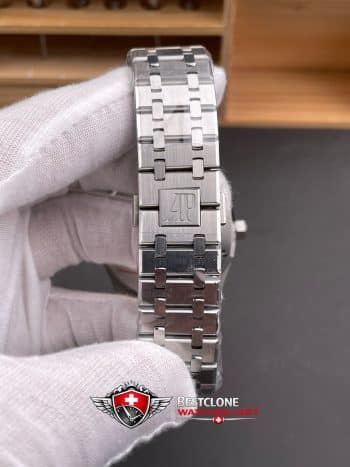 Audemars Piguet Royal Oak 15400ST.OO.1220ST.03 Super Clone Watch – Blue Dial Stainless Steel Bracelet (8)