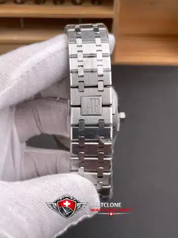 Audemars Piguet Royal Oak 15400ST.OO.1220ST.03 Super Clone Watch – Blue Dial Stainless Steel Bracelet (8)
