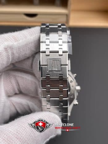 Audemars Piguet Royal Oak Chronograph 26240BC.OO.1320BC.01 Super Clone Watch – Purple Dial Stainless Steel Bracelet (8)