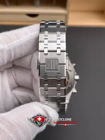 Audemars Piguet Royal Oak Chronograph 26240ST.OO.1320ST.06 Super Clone Watch – Black Dial Stainless Steel (9)