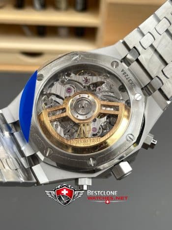 Audemars Piguet Royal Oak Chronograph 26240ST.OO.1320ST.07 Super Clone Watch – White Dial Stainless Steel (5)