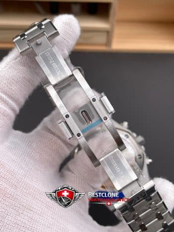 Audemars Piguet Royal Oak Chronograph 26240ST.OO.1320ST.07 Super Clone Watch – White Dial Stainless Steel (7)