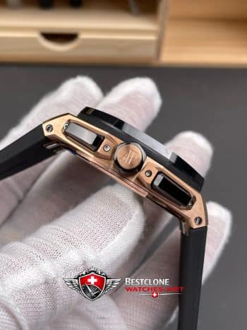 Audemars Piguet Royal Oak Offshore Chronograph 26420RO.OO.A002CA.01 Super Clone Watch – Black & Rose Gold Panda Dial (6)