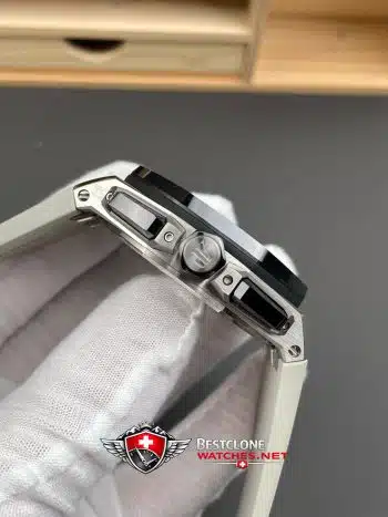 Audemars Piguet Royal Oak Offshore Chronograph 26420SO.OO.A600CA.01 Super Clone Watch – Brown Dial White Rubber Strap (4)