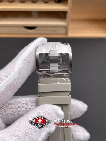 Audemars Piguet Royal Oak Offshore Chronograph 26420SO.OO.A600CA.01 Super Clone Watch – Brown Dial White Rubber Strap (8)