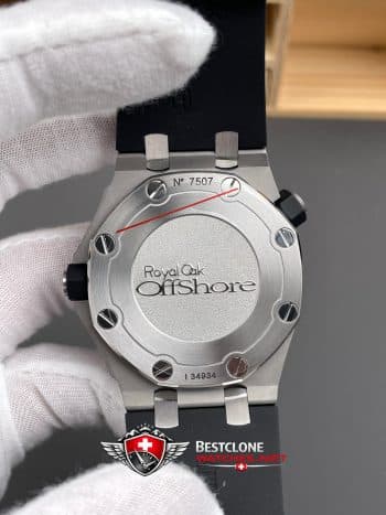 Audemars Piguet Royal Oak Offshore Diver 15703ST.OO.D002CA.01 Super Clone Watch – Black Dial Rubber Strap (5)