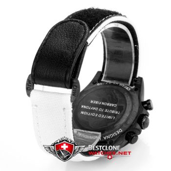 DIW Rolex Daytona Carbon Classic Super Clone – Cream Panda 4130 Edition (8)