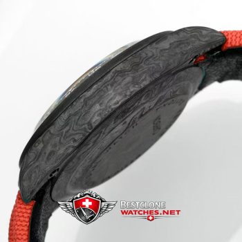 DIW Rolex Daytona Carbon Skeleton Super Clone Watch – Racing Red 4130 Edition (6)