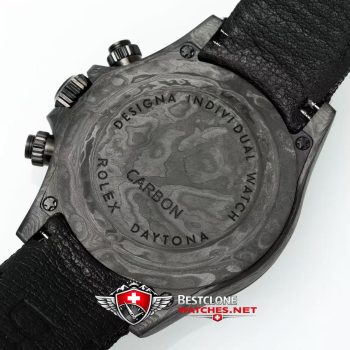 DIW Rolex Daytona Carbon Skeleton Super Clone – Custom 4130 Edition (2)