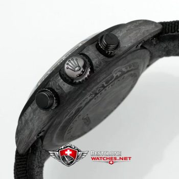 DIW Rolex Daytona Carbon Skeleton Super Clone – Custom 4130 Edition (5)
