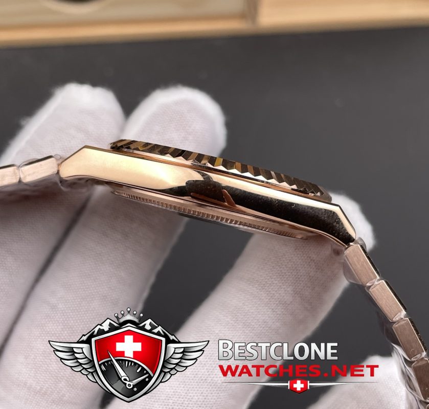 ES Rolex Land Dweller Case Side Finishing Detail (Polished & Brushed)