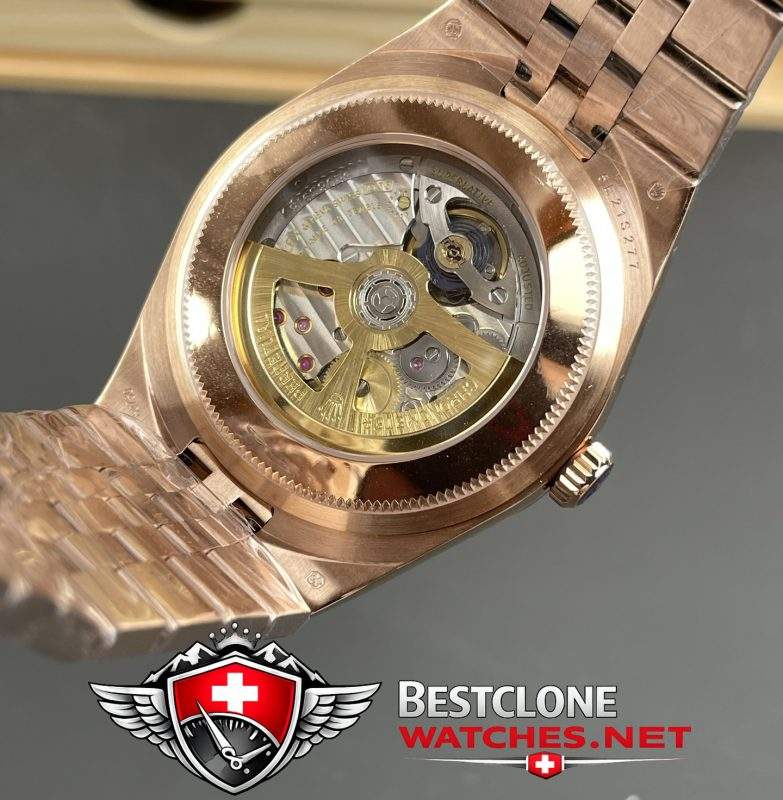 ES Rolex Land Dweller Movement Detail (Cal.7135 Style)