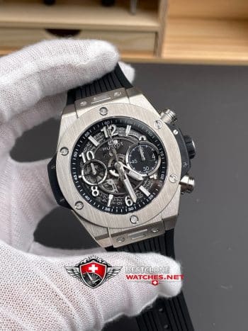 Hublot Big Bang Ref. 421.NX.1170.RX Super Clone Watch – Skeleton Dial Titanium Case (2)