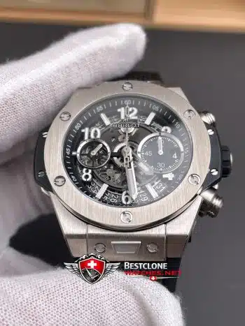Hublot Big Bang Ref. 421.NX.1170.RX Super Clone Watch – Skeleton Dial Titanium Case (3)