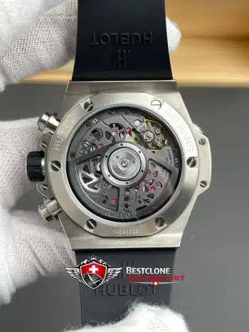 Hublot Big Bang Ref. 421.NX.1170.RX Super Clone Watch – Skeleton Dial Titanium Case (5)