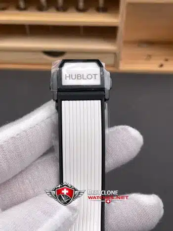 Hublot Classic Fusion Ref. 525.HI.0170.RW.ORL21 Super Clone Watch – White Ceramic Skeleton Chronograph (7)