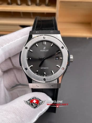 Hublot Classic Fusion Ref. 542.NX.7071.LR Super Clone Watch – Grey Dial Titanium Case (1)