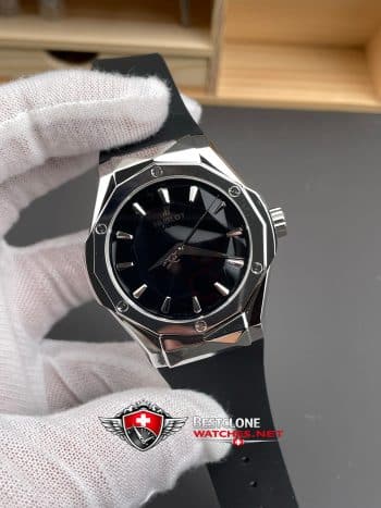 Hublot Classic Fusion Ref. 550.NS.1800.RX.ORL19 Super Clone Watch – Black Dial Stainless Steel (2)