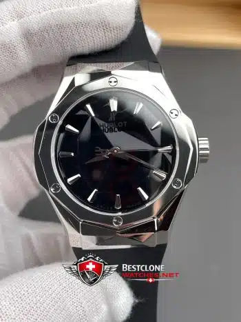 Hublot Classic Fusion Ref. 550.NS.1800.RX.ORL19 Super Clone Watch – Black Dial Stainless Steel (3)